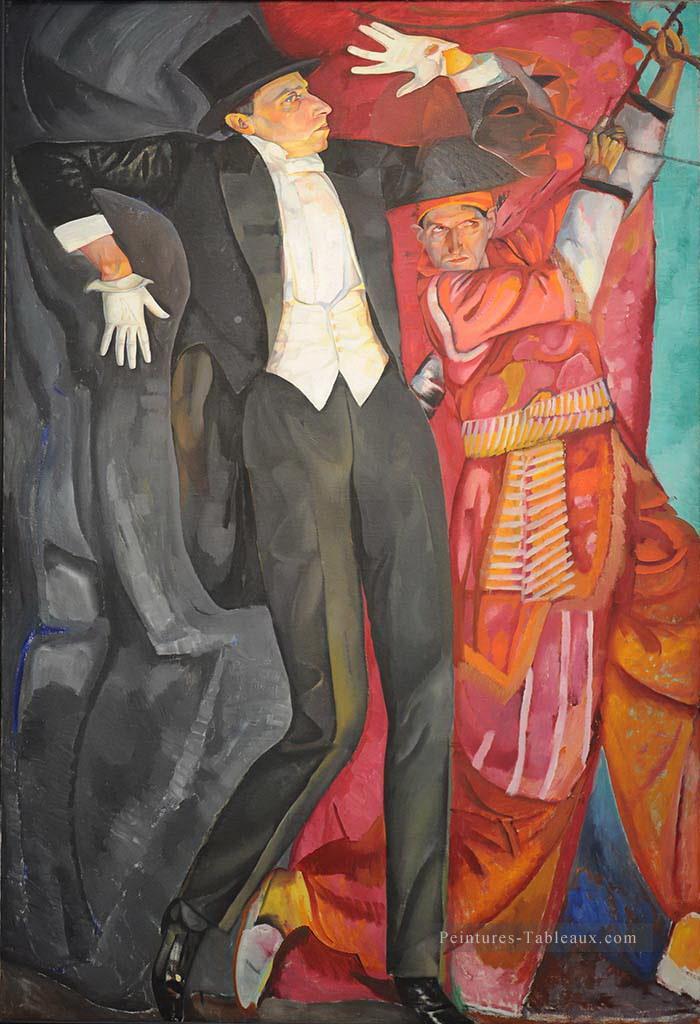 portrait de vsevolod meyerhold 1916 Boris Dmitrievich Grigoriev Peintures à l'huile